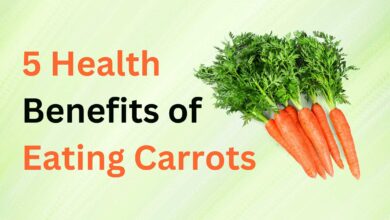 5 Health Benefits of Eating Carrots