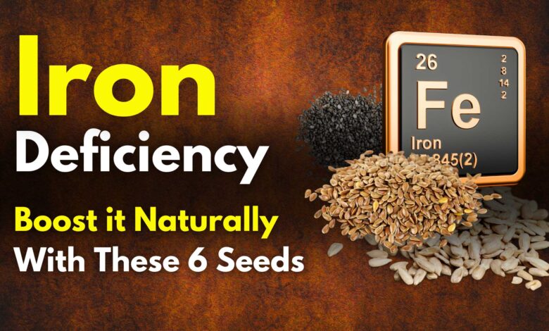 Iron Deficiency : Boost it Naturally With These 6 Seeds