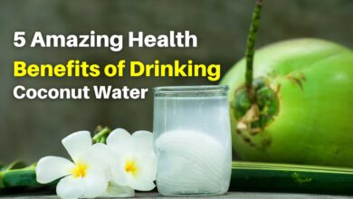 5 Amazing Health Benefits of Drinking Coconut Water