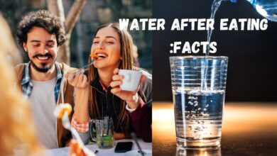 Water After Eating Facts vs. Myths